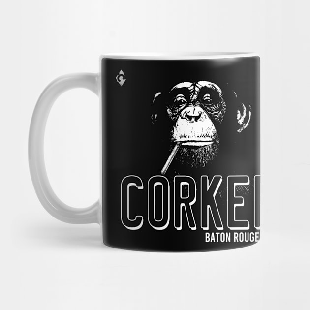 Corker - Smoking Ape by The Most Magical Place On Shirts